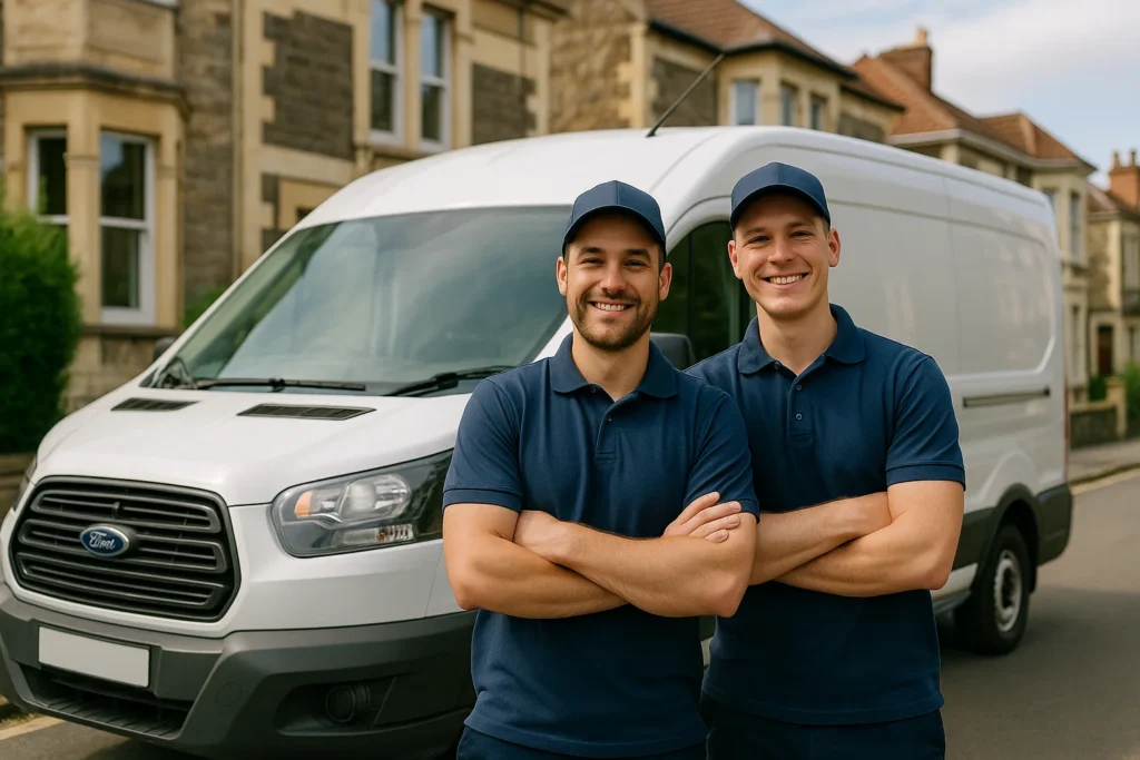 Removal companies Ackergillshore loading household goods into a spacious van for a residential move